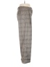 Democracy Plaid Tan Gray Casual Pants Size 8 (petite) - photo 4