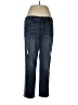 Laurie Felt Stripes Solid Blue Jeans Size 12 - photo 1