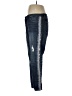 Laurie Felt Stripes Solid Blue Jeans Size 12 - photo 5