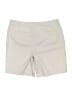 Talbots Solid Ivory Khaki Shorts Size 16 - photo 2