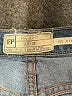 Free People 100% Cotton Chevron-herringbone Blue Jeans Size 28 waist - photo 4