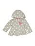 Child of Mine by Carter's 100% Polyester Polka Dots Gray Jacket Size Newborn - photo 1