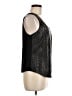 Hinge 100% Leather Black Tank Top Size M - photo 4