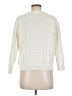 Callahan Chevron-herringbone Ivory Pullover Sweater Size M - photo 2