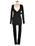 Pink Dot Black Jumpsuit Size L - photo 1