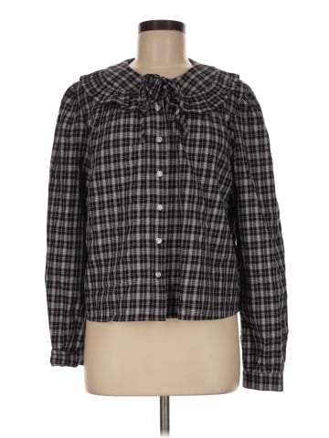WAYF Long Sleeve Blouse (view 1)