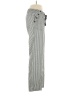 Rewind Stripes Silver Linen Pants Size 5 - photo 4