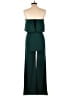 Lulus Color Block Green Jumpsuit Size L - photo 2