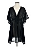 Echo 100% Polyester Black Kimono One size - photo 1