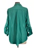 Ambiance Apparel Solid Teal 3/4 Sleeve Blouse Size 1X - photo 2