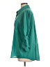Ambiance Apparel Solid Teal 3/4 Sleeve Blouse Size 1X - photo 5