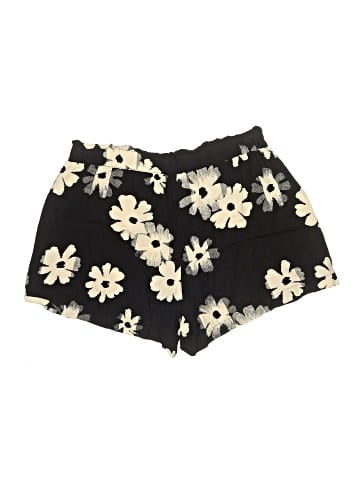 Madewell Drapey Pull-On Shorts in Ikat Floral (view 2)