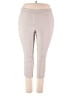 dalia Solid Gray Active Pants Size 18 - photo 1