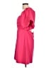BCBGeneration Solid Pink Cocktail Dress Size 12 - photo 5