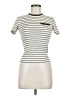 Zara Ivory Short Sleeve Turtleneck Size M - photo 1