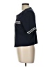 Ann Taylor Blue Short Sleeve Blouse Size L - photo 5