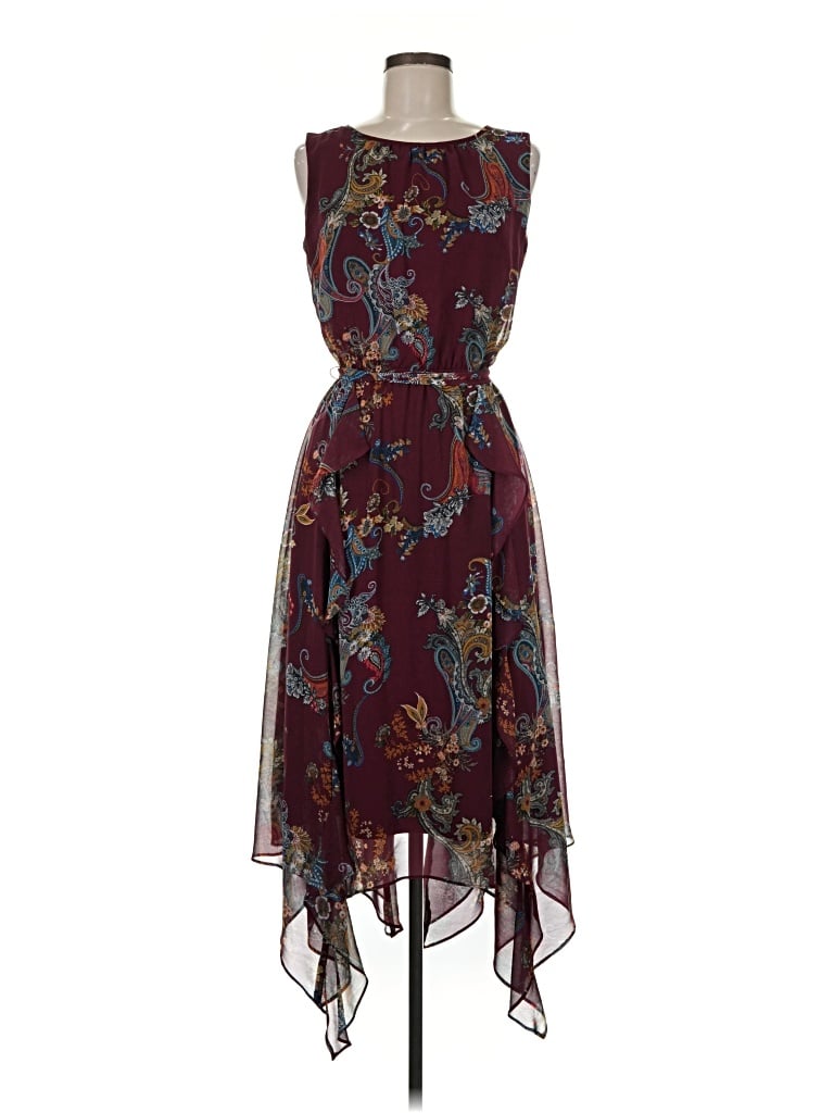 Pre-owned Westport Cocktail Dress In Burgundy
