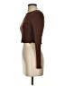 Miss Selfridge Brown Long Sleeve T-Shirt Size 4 - photo 5
