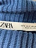 Zara Blue Turtleneck Sweater Size S - photo 7