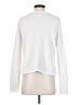 Happily Grey 100% Polyester White Pullover Sweater Size S - photo 2