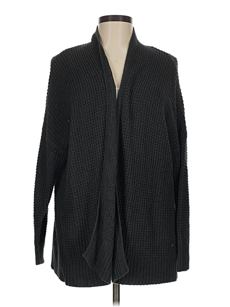 Pre-owned American Eagle Outfitters Cardigan Sweater In Black