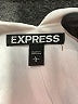 Express 100% Polyester Silver Sleeveless Blouse Size L - photo 7