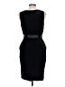 Alex Evenings Solid Black Cocktail Dress Size 10 - photo 2