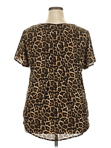 Chelsea & Theodore Short Sleeve Blouse (view 2)