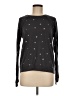 Aqua Black Long Sleeve Top Size M - photo 1