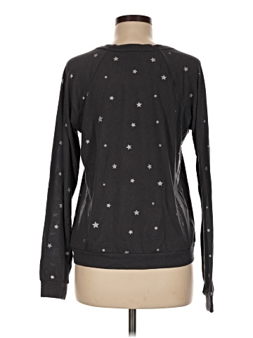 Aqua Long Sleeve Top (view 2)