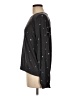 Aqua Black Long Sleeve Top Size M - photo 5