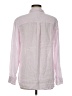 Gap 100% Linen Pink Long Sleeve Button-Down Shirt Size M - photo 2