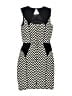 H&M Chevron-herringbone Black Casual Dress Size 2 - photo 2