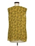CAbi 100% Polyester Yellow Sleeveless Blouse Size M - photo 2