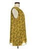 CAbi 100% Polyester Yellow Sleeveless Blouse Size M - photo 4