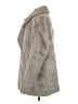 Nasty Gal Inc. 100% Polyester Gray Coat Size 2 - photo 5