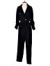 Lauren by Ralph Lauren 100% Polyester Solid Black Jumpsuit Size 8 - photo 1