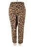 JLo by Jennifer Lopez Animal Print Brown Casual Pants Size 1X - photo 2