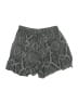 H&M 100% Viscose Paisley Gray Shorts Size 4 - photo 2