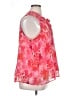 Old Navy 100% Polyester Pink Sleeveless Blouse Size XL - photo 4
