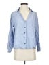 Zara Blue 3/4 Sleeve Blouse Size S - photo 1