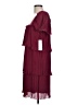 DKNY 100% Polyester Burgundy Cocktail Dress Size 10 - photo 5