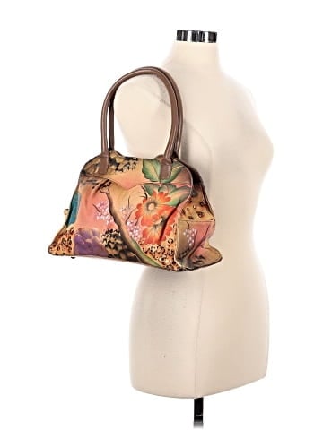 Anuschka Leather Shoulder Bag (view 2)