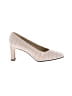 Etienne Aigner 100% Leather Ivory Heels Size 6 - photo 1