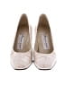 Etienne Aigner 100% Leather Ivory Heels Size 6 - photo 2
