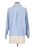 Zara Blue 3/4 Sleeve Blouse Size S - photo 2