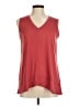 Style&Co Red Sleeveless Blouse Size M - photo 1