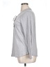Maurices Gray Long Sleeve Blouse Size XL - photo 5
