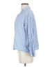 Zara Blue 3/4 Sleeve Blouse Size S - photo 5