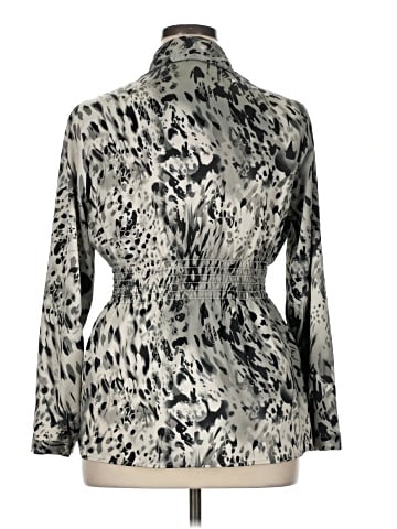 Unique Long Sleeve Blouse (view 2)
